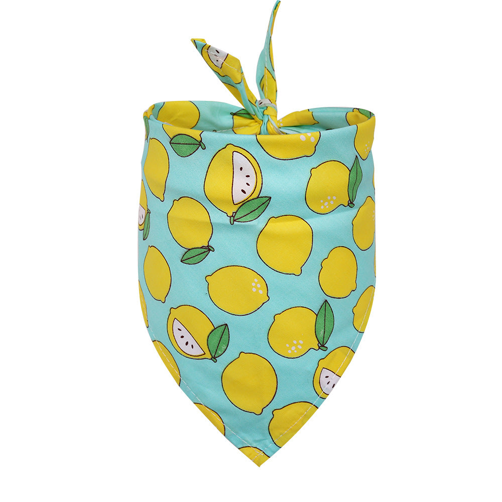 Cotton Triangle Scarf for Dogs (Pet Accessory)